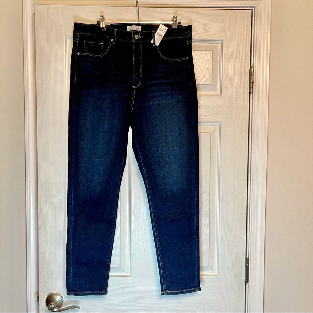 LOFT High Waist Skinny Jeans
